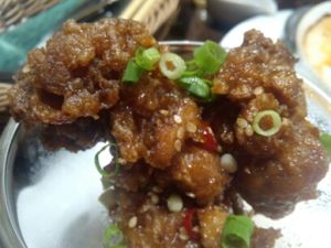karaage at T's Restaurant in Tokyo
