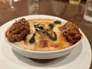 Doria with soy meat  at T's Restaurant in Tokyo