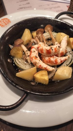 Shrimp at T's Restaurant in Tokyo