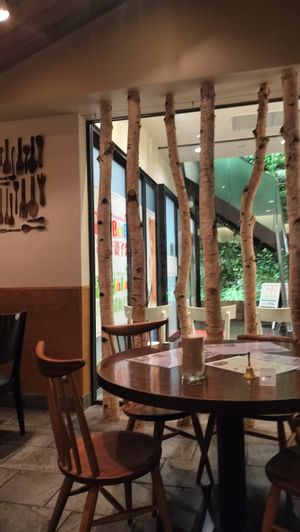 Interior at T's Restaurant in Tokyo