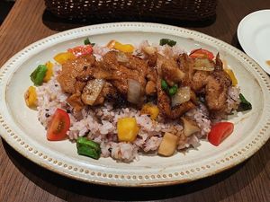   at T's Restaurant in Tokyo