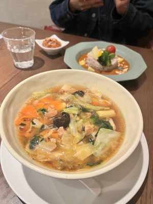   at T's Restaurant in Tokyo