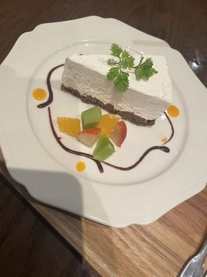 Cheese cake  at T's Restaurant in Tokyo