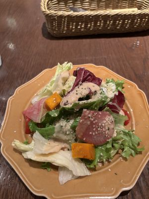   at T's Restaurant in Tokyo