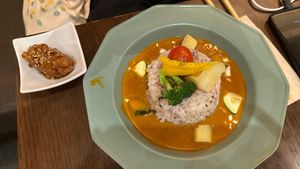 Massaman curry  at T's Restaurant in Tokyo
