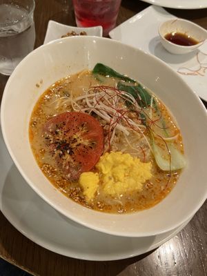 Ramen  at T's Restaurant in Tokyo