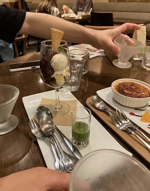 Desserts  at T's Restaurant in Tokyo