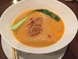 Tantanmen at T's Restaurant in Tokyo