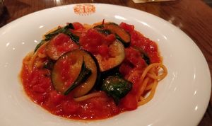 Pasta at T's Restaurant in Tokyo