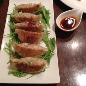 gyoza at T's Restaurant in Tokyo