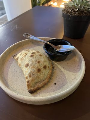 Empanada  at Coral Vegan Pizza in Playa Del Carmen