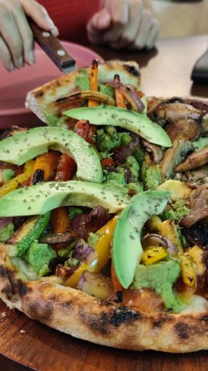  at Coral Vegan Pizza in Playa Del Carmen