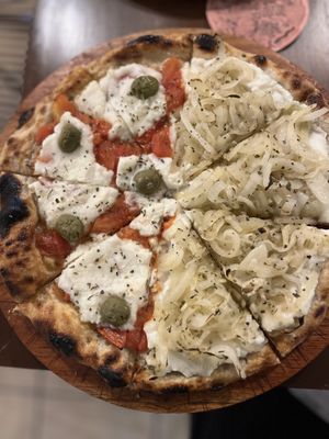 Olas and Mar  at Coral Vegan Pizza in Playa Del Carmen