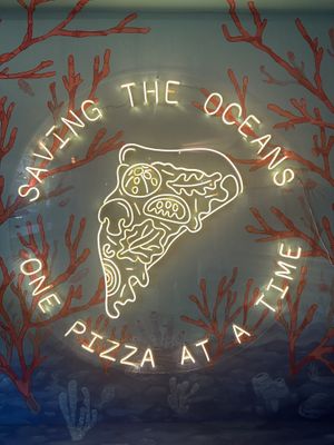   at Coral Vegan Pizza in Playa Del Carmen