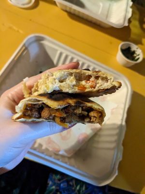  at Coral Vegan Pizza in Playa Del Carmen