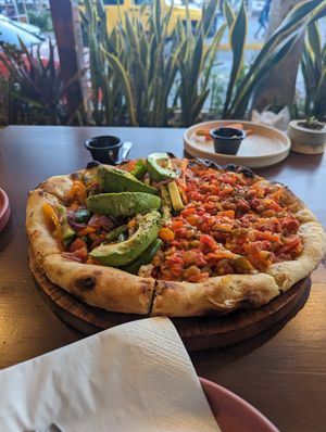  at Coral Vegan Pizza in Playa Del Carmen