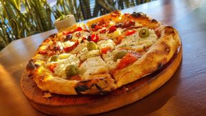  at Coral Vegan Pizza in Playa Del Carmen