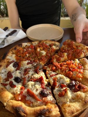   at Coral Vegan Pizza in Playa Del Carmen