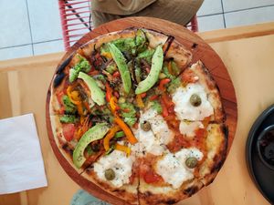  at Coral Vegan Pizza in Playa Del Carmen