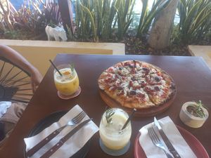  at Coral Vegan Pizza in Playa Del Carmen