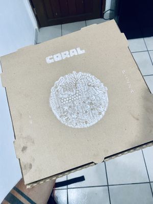   at Coral Vegan Pizza in Playa Del Carmen