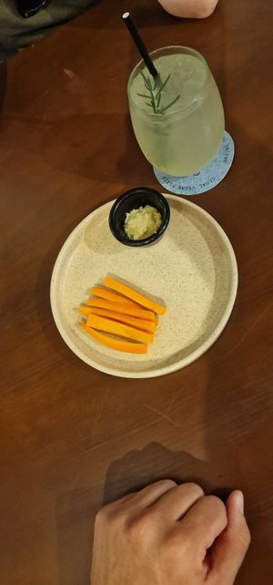 Free starter at Coral Vegan Pizza in Playa Del Carmen