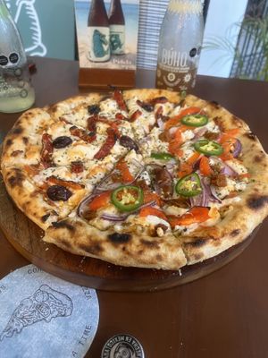 Cozumel / Mexicana  at Coral Vegan Pizza in Playa Del Carmen