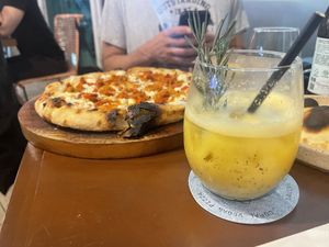   at Coral Vegan Pizza in Playa Del Carmen