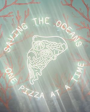   at Coral Vegan Pizza in Playa Del Carmen