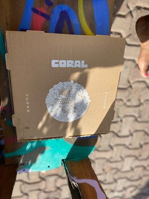   at Coral Vegan Pizza in Playa Del Carmen