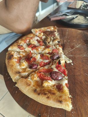  at Coral Vegan Pizza in Playa Del Carmen