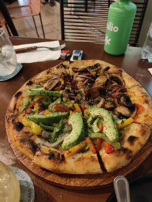  at Coral Vegan Pizza in Playa Del Carmen