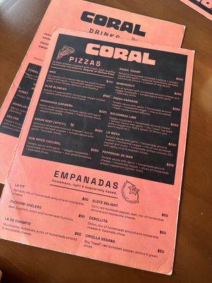   at Coral Vegan Pizza in Playa Del Carmen