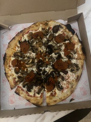 Tulum  at Coral Vegan Pizza in Playa Del Carmen