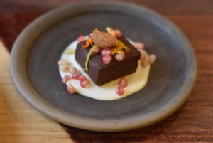 Postre del día at Viriditas Cocina Vegana in Oaxaca