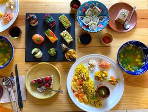  at Viriditas Cocina Vegana in Oaxaca