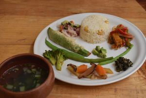  at Viriditas Cocina Vegana in Oaxaca