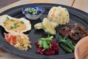  at Viriditas Cocina Vegana in Oaxaca