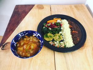  at Viriditas Cocina Vegana in Oaxaca