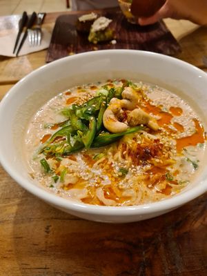 Ramen at Viriditas Cocina Vegana in Oaxaca