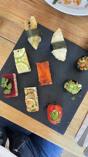 Sushi  at Viriditas Cocina Vegana in Oaxaca