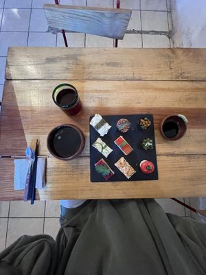   at Viriditas Cocina Vegana in Oaxaca