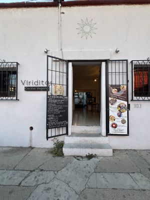  at Viriditas Cocina Vegana in Oaxaca