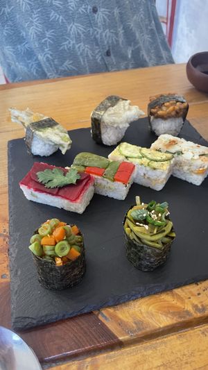   at Viriditas Cocina Vegana in Oaxaca