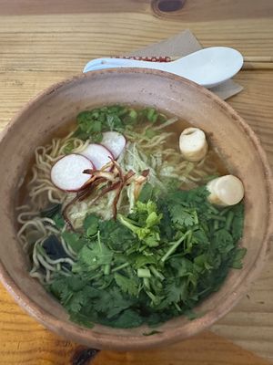   at Viriditas Cocina Vegana in Oaxaca