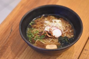 Ramen at Viriditas Cocina Vegana in Oaxaca