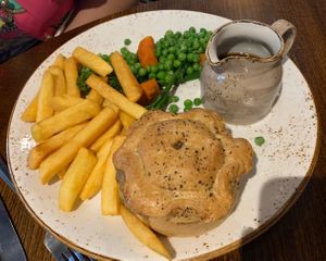 Mushroom pie  at The Spread Eagle in Blackburn