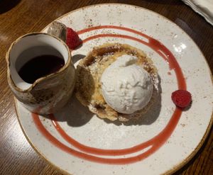 Special dessert of the day  at The Spread Eagle in Blackburn