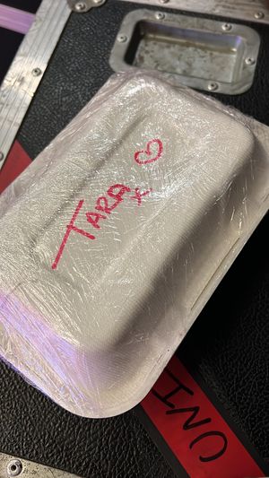 A vegan cake box just for me at Eat To The Beat in Aylesbury