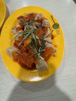 Vegan Thai Style Beancurd  at Unicuz Vegetarian 宏缘素食 - Aperia Mall in Central Singapore